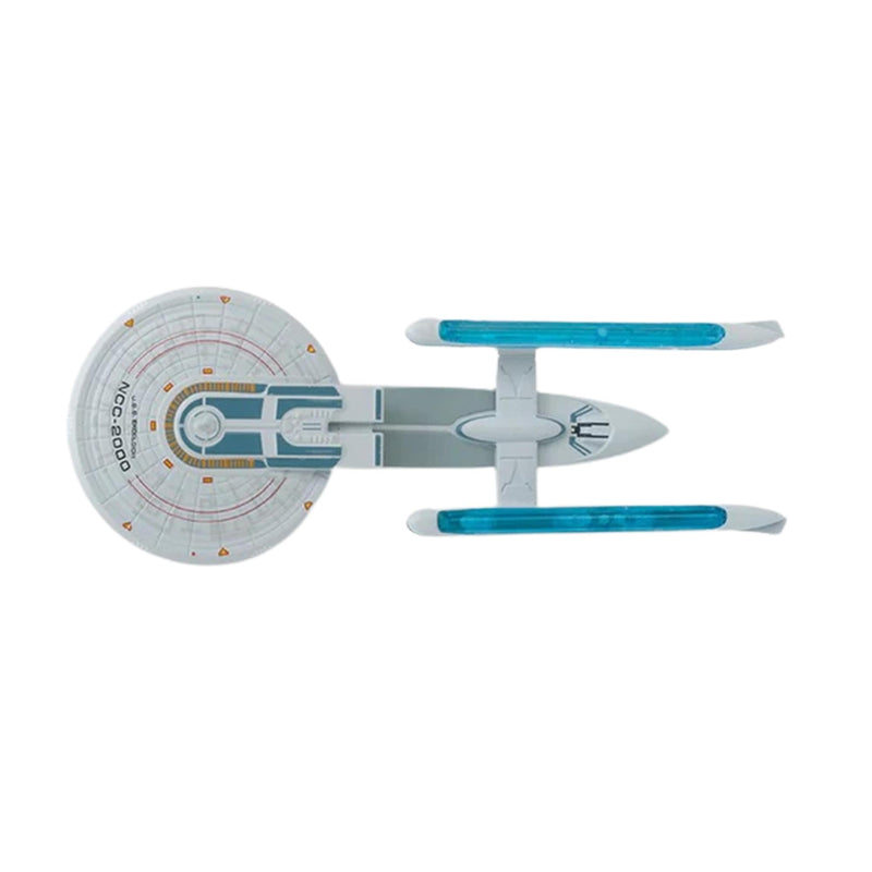 U.S.S. Excelsior NCC-2000 (Excelsior class) Model Diecast Ship (Eaglemoss / Star Trek), additional view