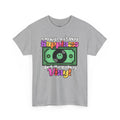 'Money can't buy happiness' Men's Vinyl T-Shirt, additional view