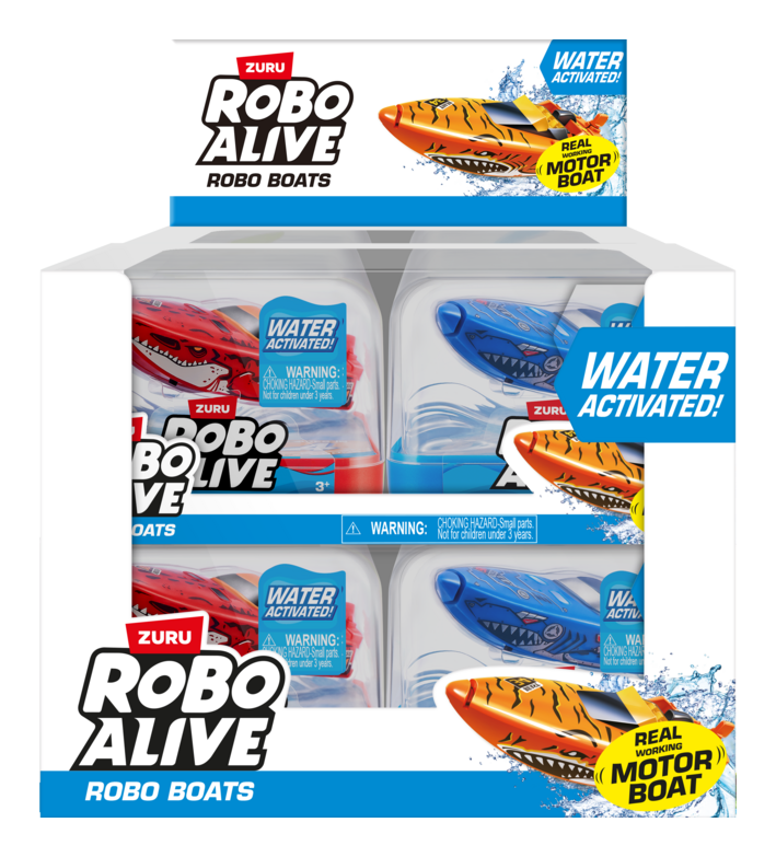 Robo Alive Water Activated S1 Swimming Boats - Image