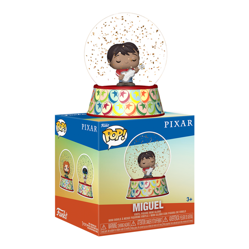 Glitter Snow Globes - Pixar - 12 Pieces in PDQ