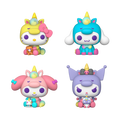 Pop! 4-Pack - Hello Kitty (Unicorn Outfit)