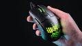 Turtle Beach Burst Pro Wired Gaming Mouse Black for PC close up detail