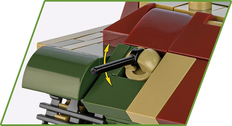 Cobi 2732 World War II Tiger II PZ.KPFW.VIB 500 pcs