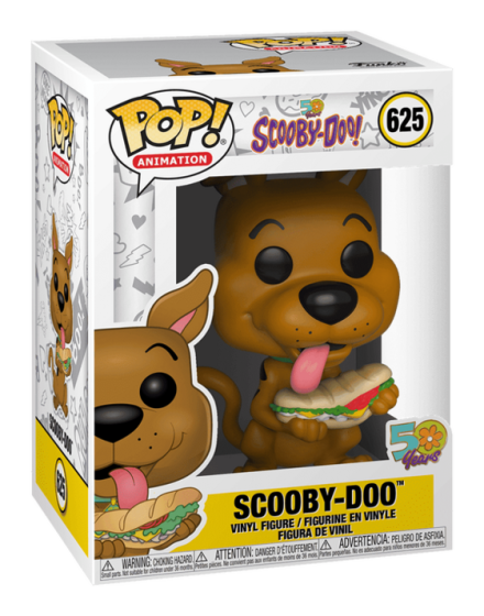 Pop! Vinyl - Scooby Doo - Scooby Doo with Sandwich collectible from Abgee