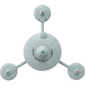 Deep Space Station K7 Model Die Cast Ship SPECIAL ISSUE (Eaglemoss / Star Trek), side angle