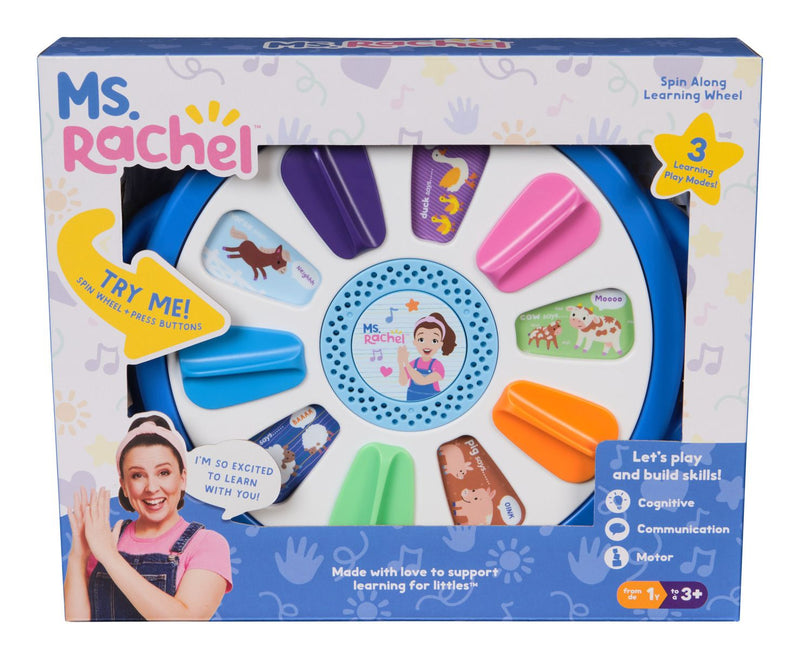 Ms. Rachel Spin Along Learning Wheel - Image