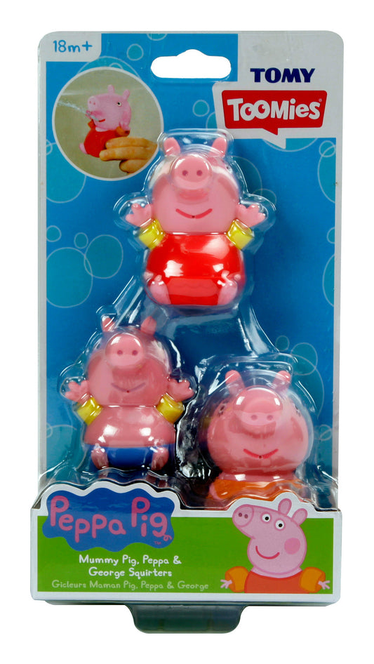 Mummy Pig, Peppa and George Peppa Pig Bath Squirters