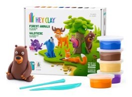 Hey Clay Forest Animals Craft Kit Set