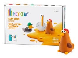 Hey Clay Farm Birds Craft Kit Set