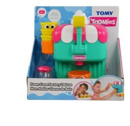Tomy Foam Cone Factory Deluxe Peppa Pig Bath Toy Set