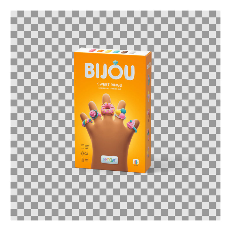 Hey Clay Bijou Sweet Rings 5 Cans, alternate view