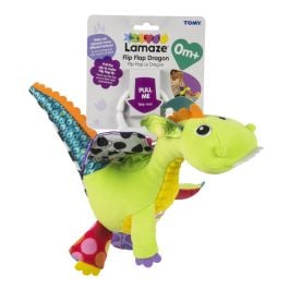 Lamaze Flip Flap Dragon Baby Toy Plush Figure