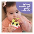 Lamaze Finlee The Frog Teether, side angle