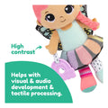 Lamaze My Friend Flora Clip & Go, close-up detail