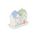 Pastel House Salt and Pepper Shakers