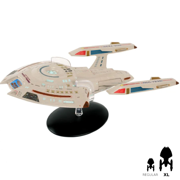U.S.S. Equinox NCC-72381 XL EDITION Model Diecast Ship (Eaglemoss / Star Trek)