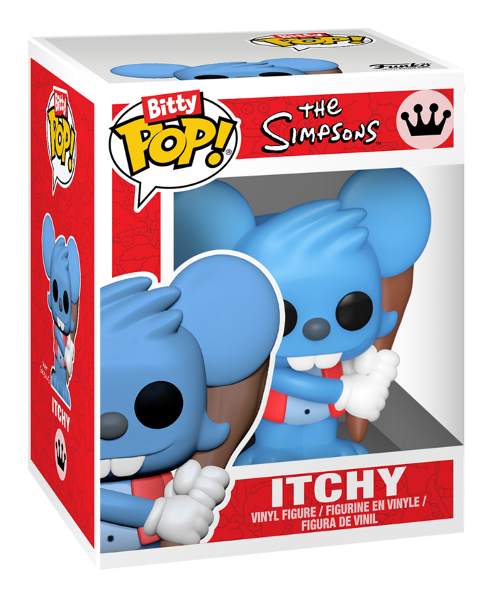 Bitty Pop! - The Simpsons - Itchy 4 Pack - Image