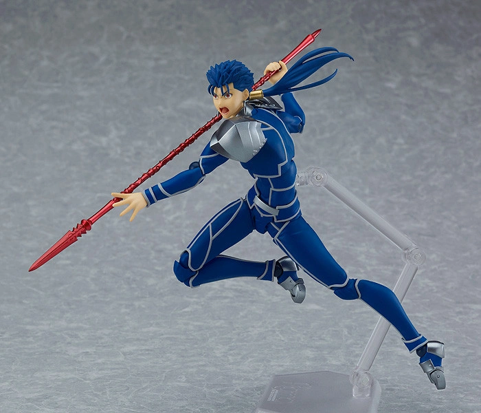 Fate/Grand Order Lancer Cu Chulainn figma Action Figure close up detail