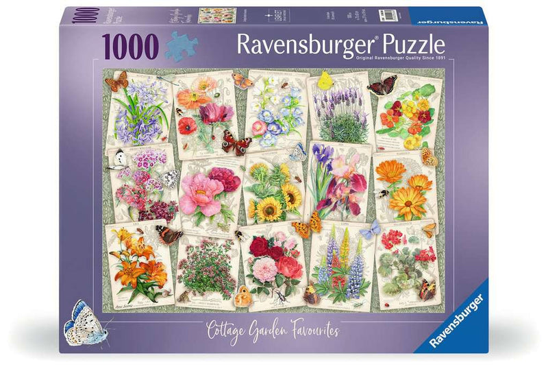 Country Cottage Favourites 1000 Piece Jigsaw Puzzle
