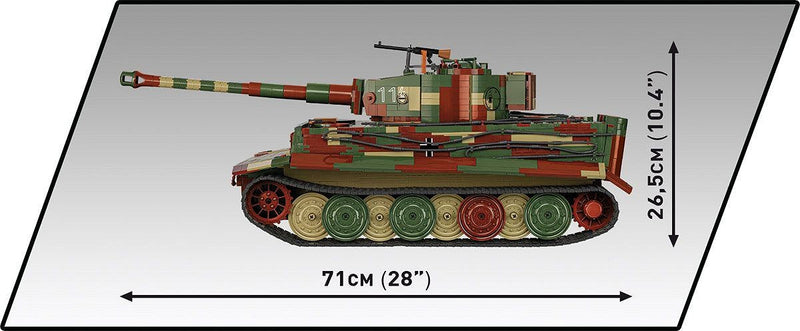 Cobi 2807 World War II Panzer Kpfw VI Tiger Ausf. E Executive Edition 8000 pcs - Image 16