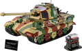 Cobi 2808 World War II Panzer KPFW VIB Tiger II 11170 pcs