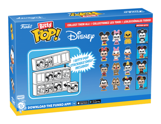 Bitty POP: Disney - Goofy 4 Pack