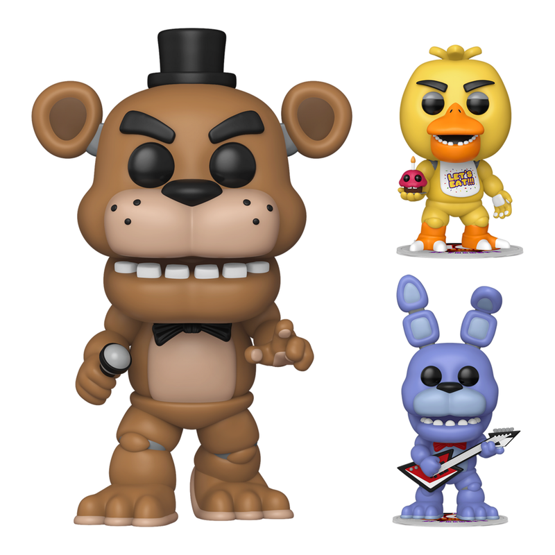 Pop! Jumbo & Buddies - Five Nights At Freddy's 3-Pack