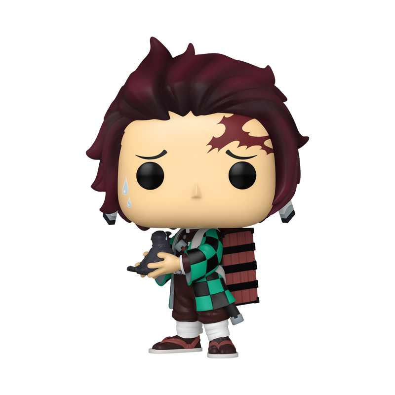 Pop! Vinyl - Demon Slayer - Tanjiro with Crow, alternate view