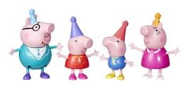 Peppa Pig Family 4 Pack Character Figures Assorted
