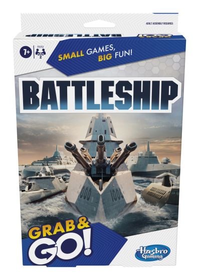 Battleship Grab and Go Travel Game