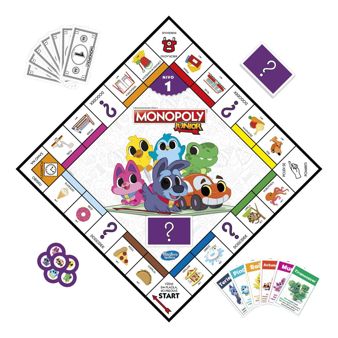 Monopoly Junior 2-in-1