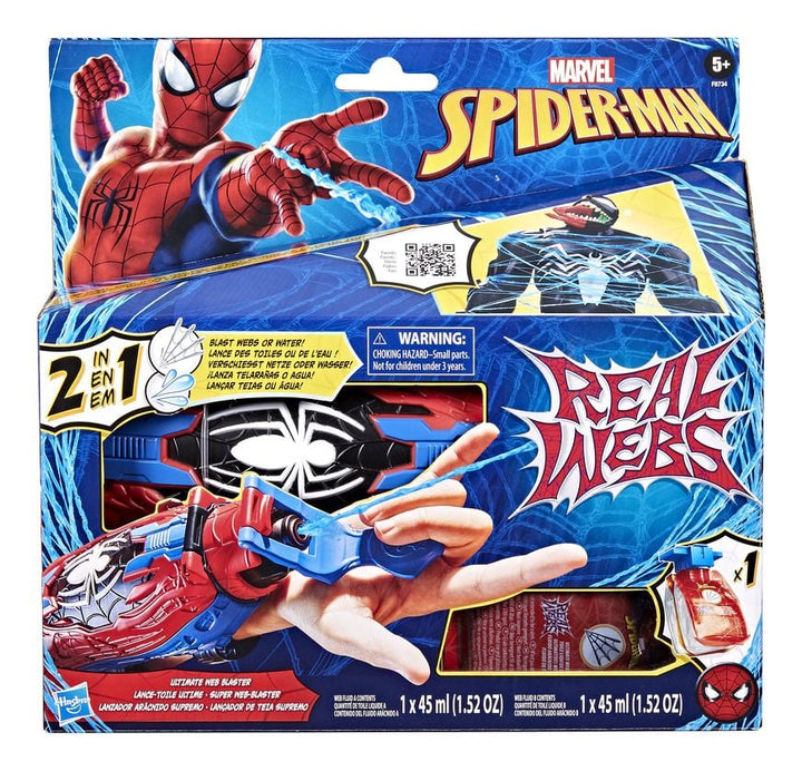 Hasbro Marvel Spiderman Real Webs The Ultimate Web Blaster