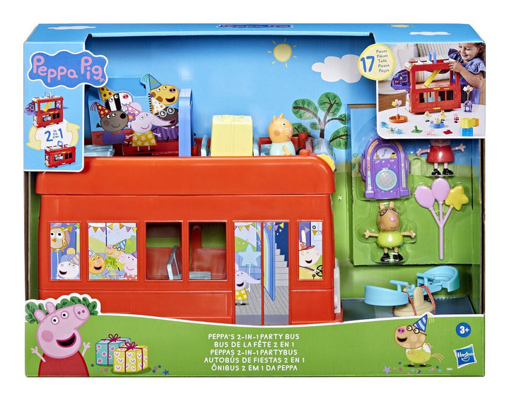 Peppa Pig Peppa's 2 in 1 Party Bus