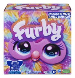 Furby Tie Dye Style Interactive Plush Toy