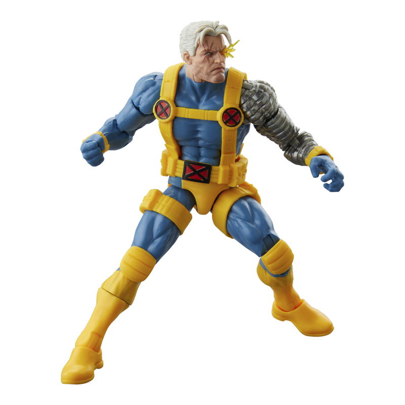 Marvel Legends Series Cable 6 Inch Action Figure close up detail