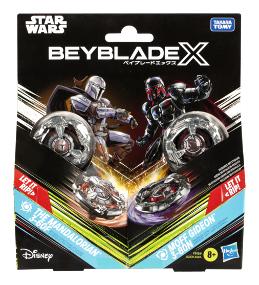 Beyblade X The Mandalorian Moff Gideon Star Wars Collab Battle Set