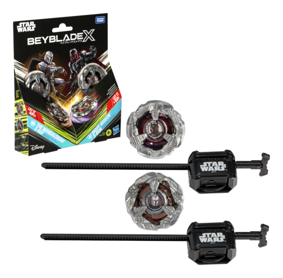 Beyblade X The Mandalorian Moff Gideon Star Wars Collab Battle Set