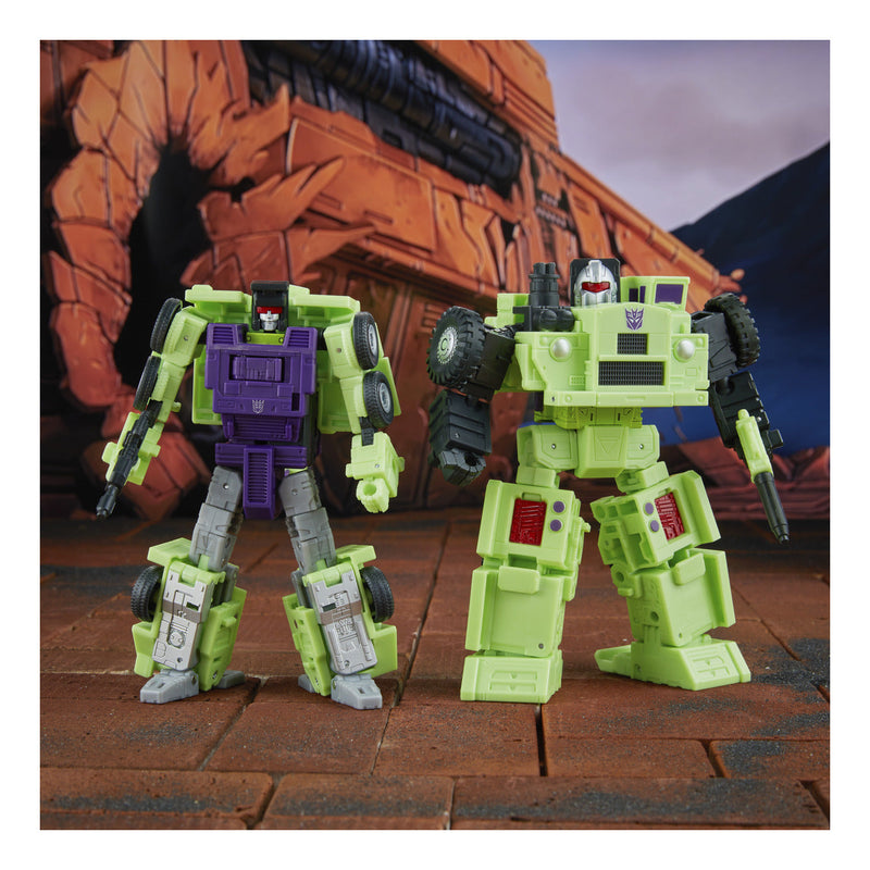 Transformers Studio Series The Transformers: The Movie Constructicon Long Haul & Constructicon Hook