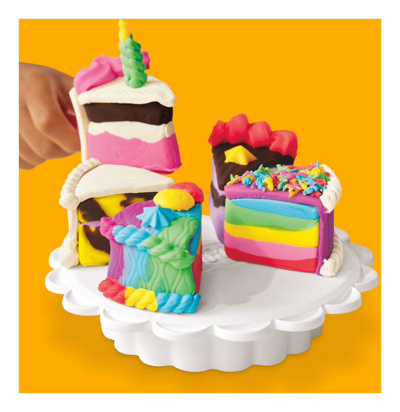 Play-Doh Super Slice Cake, side angle
