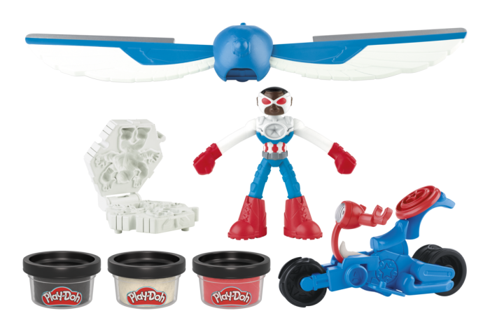 Play-Doh Marvel Captain America Moto-Slicer Playset