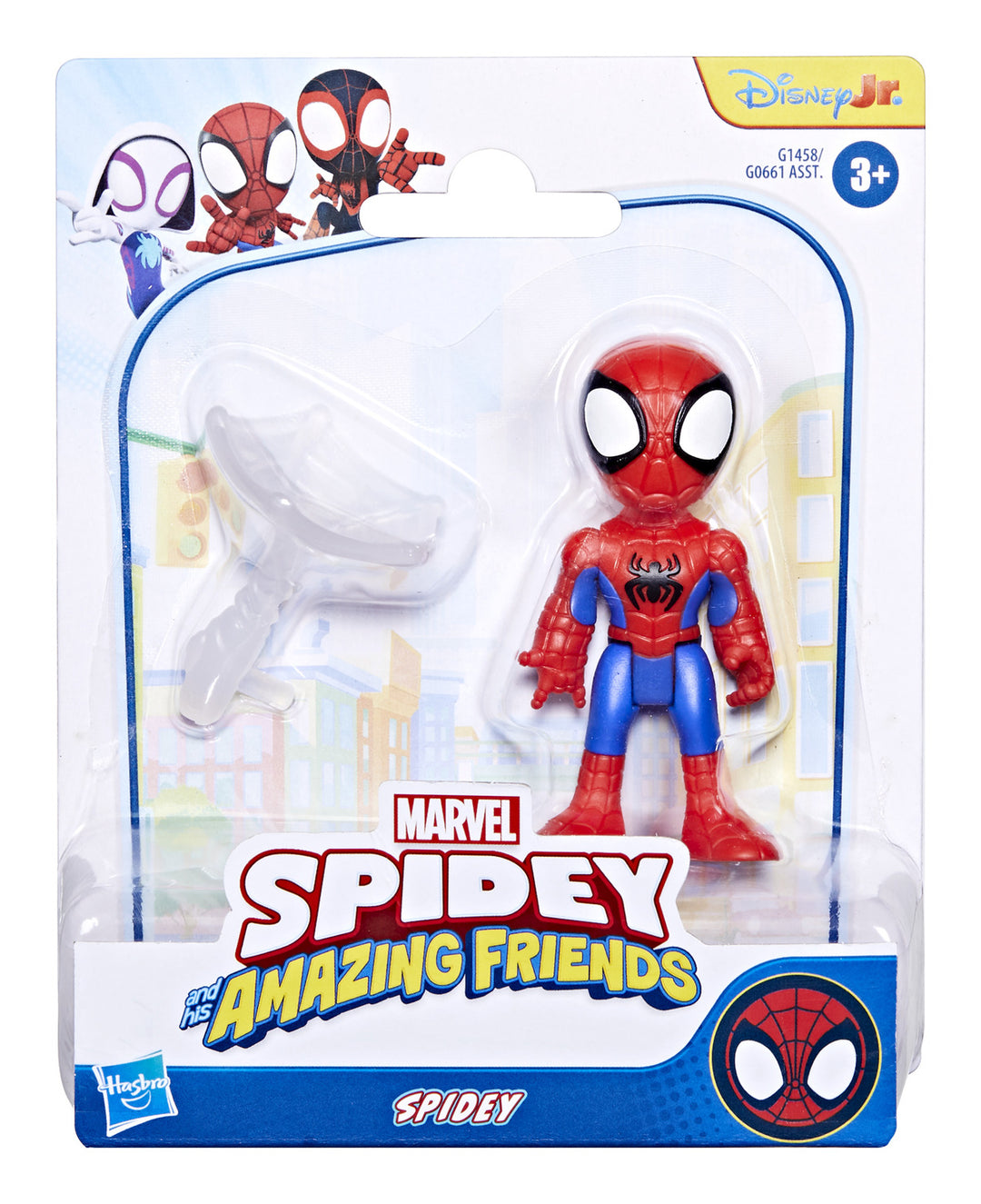 Marvel Spiderman Spidey and His Amazing Friends Evergreen 3" Assorted Figures with Accessory