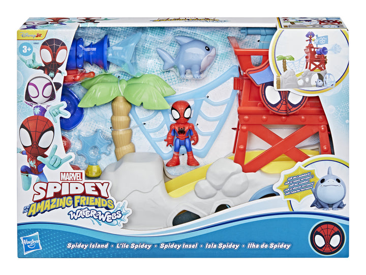 Spidey and His Amazing Friends Spidey Island 3" Scale Figures Playset