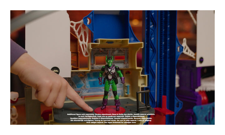 Marvel Spiderman x Venomverse Ultimate Web City 18" Scale Super Hero playset