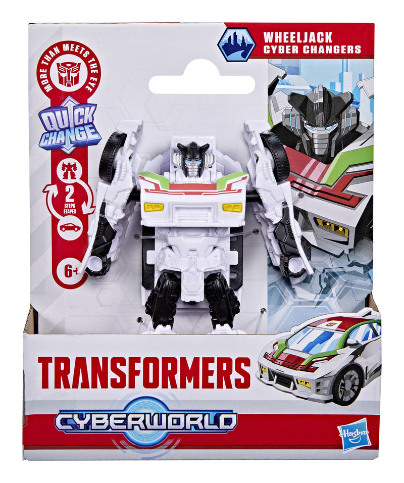Transformers CYBERWORLD Cyber Changers, rear view