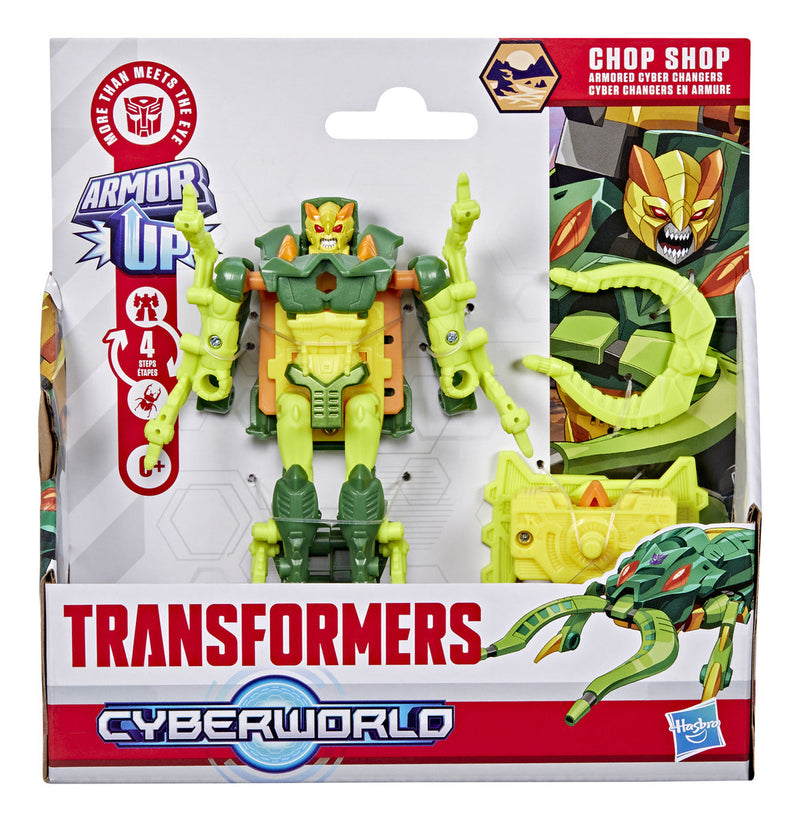 Transformers CYBERWORLD Armored Cyber Changers, additional view