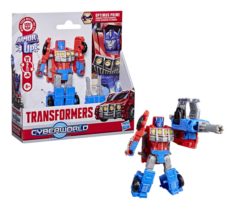 Transformers CYBERWORLD Armored Cyber Changers, product detail