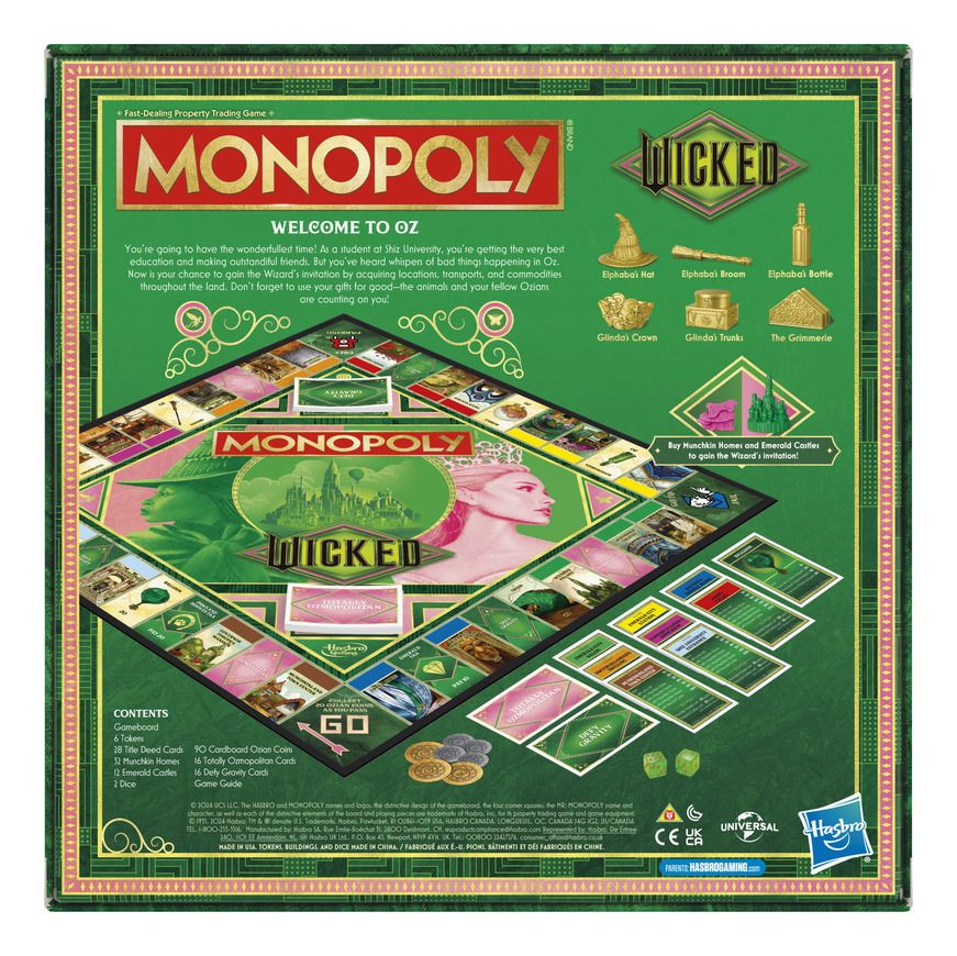 Monopoly Wicked Edition Board Game