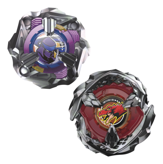 Beyblade X Dual Pack Beat Tyranno 4 70Q and Knife Shinobi 4 80HN