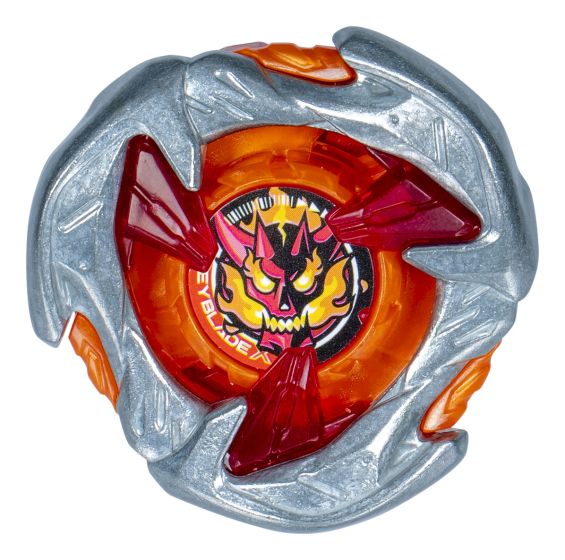 Beyblade X Staff Freshkills Hammer Incendio 3-70H UX Starter Pack Top and Launcher Set, alternate view