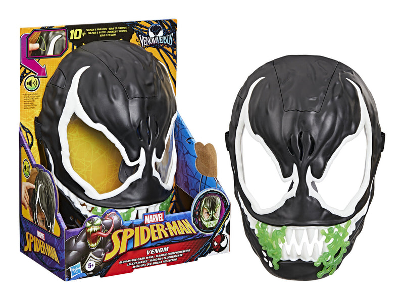 Spiderman Venom Feature Mask, in display